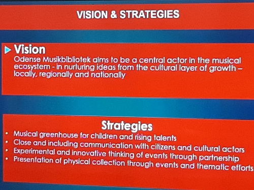 Conference slides: Vision and Strategies