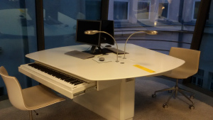 Photo of music desks