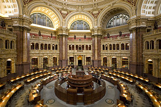 LOC Main Reading Room by Highsmith