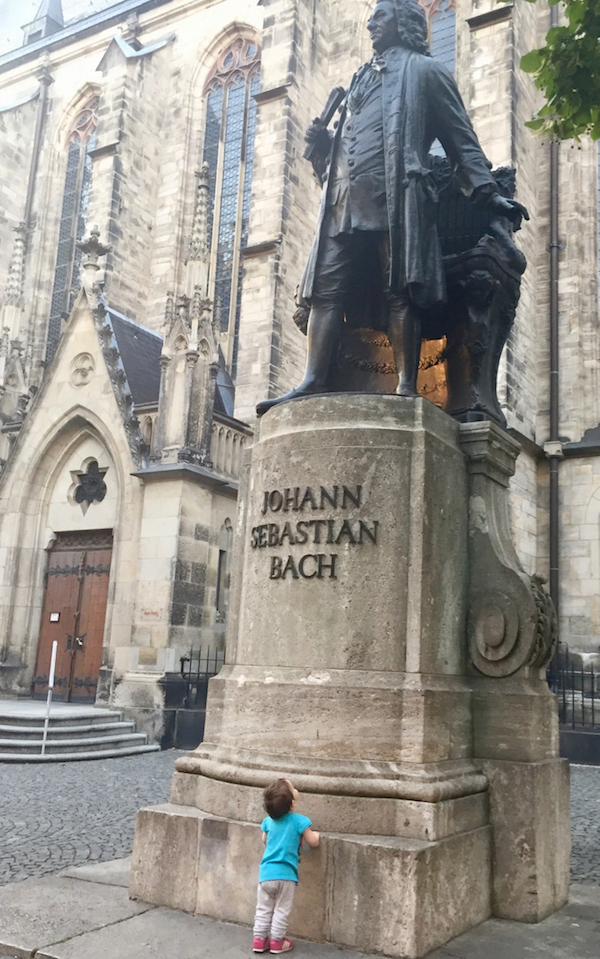 The Nikolaikirche in downtown Leipzig