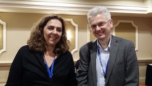 Beatriz Magalhaes-Castro President of IAML Brazil and Stanisław Hrabia IAML President-Elect