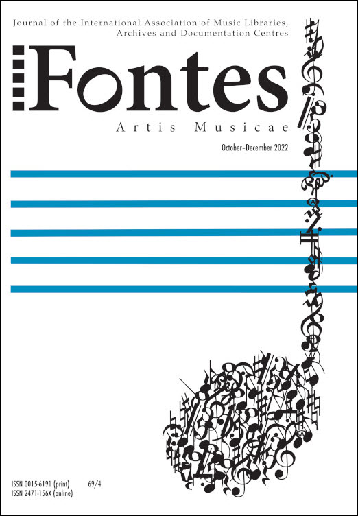 Cover of Fontes issue 69, no. 4