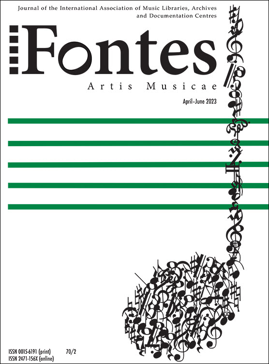 Cover of Fontes issue 70, no. 2