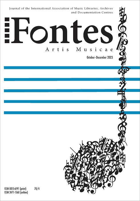 Cover of Fontes, volume 70, issue 4