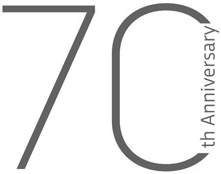 The IAML 70th annicersary logo