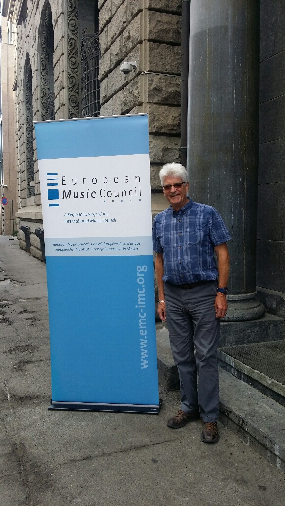 Ian Smith, UK, President of the European Music Council Ian Smith, UK, President of the European Music Council