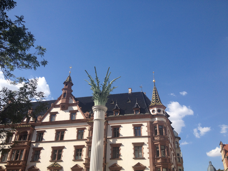 he Nikolaikirche in downtown Leipzig