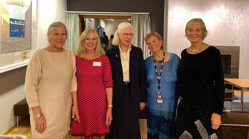 Five Presidents of the Norwegian IAML Branch