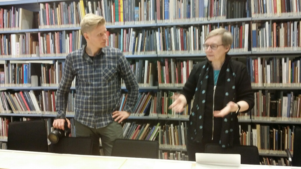 Anne Ørbæk Jensen and Øyvind Harkamp