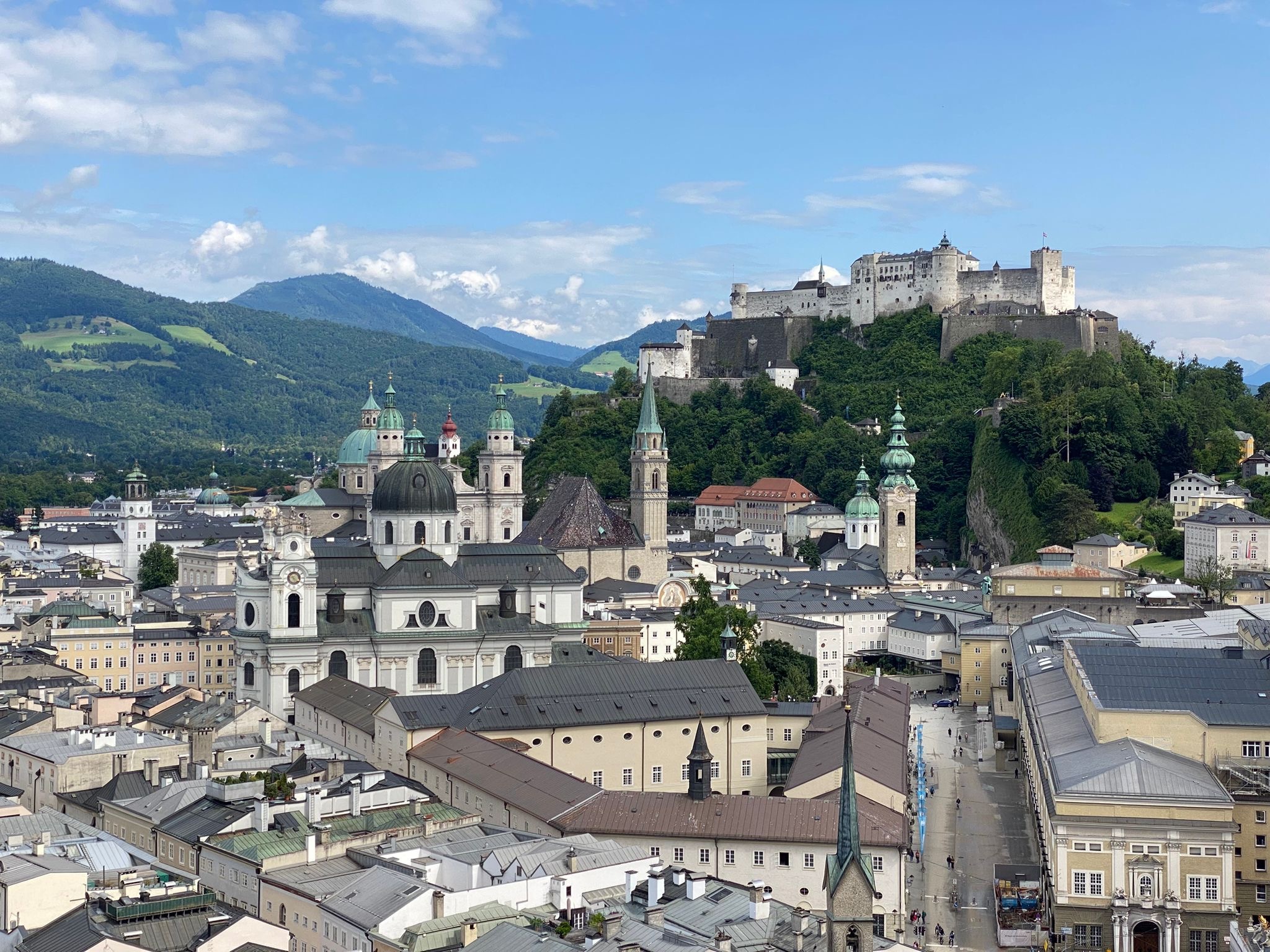 Panoramic view of Salzburg, 2025