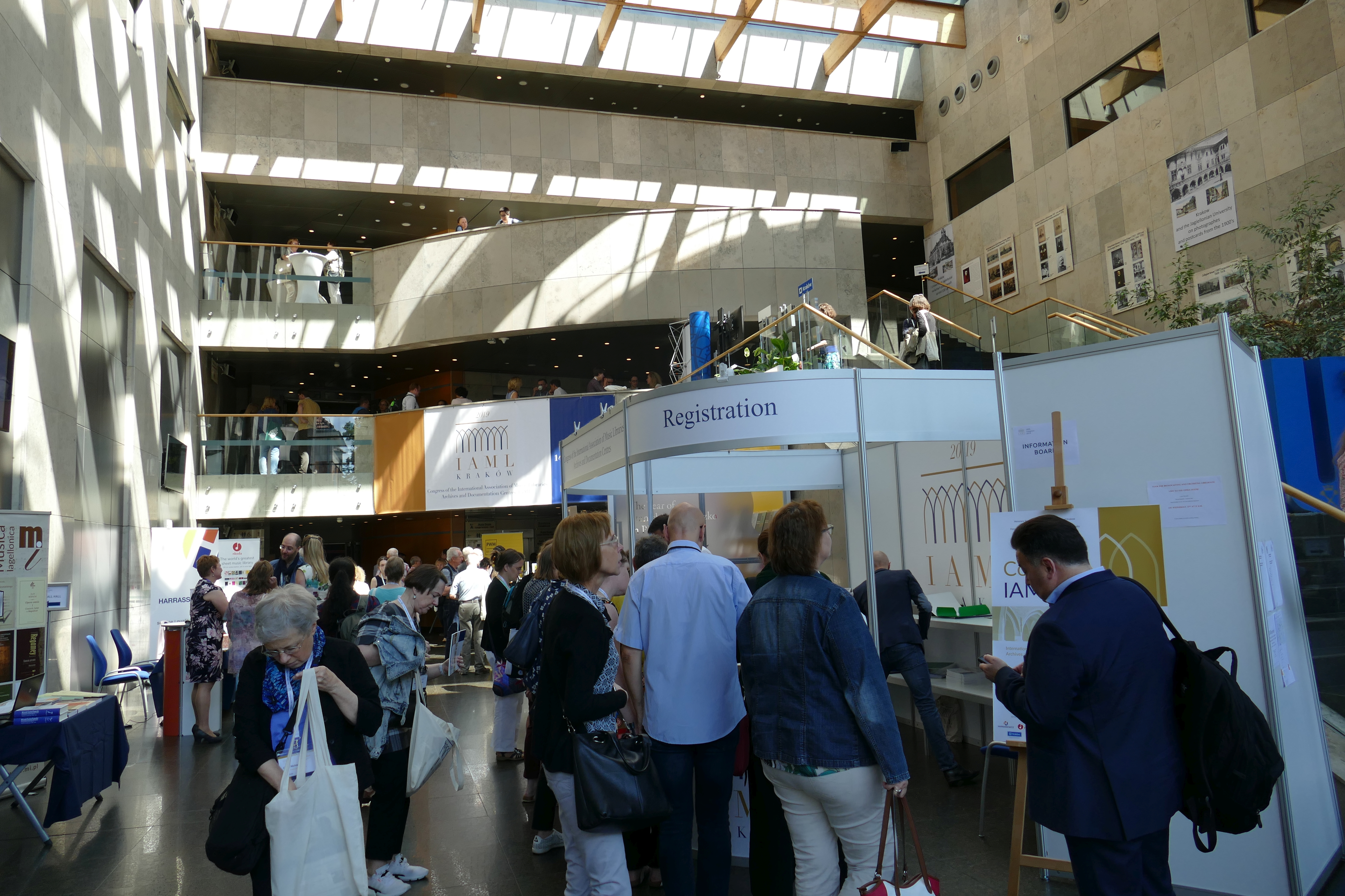 Registration at IAML 2019. Photo by Petra Wagenknecht