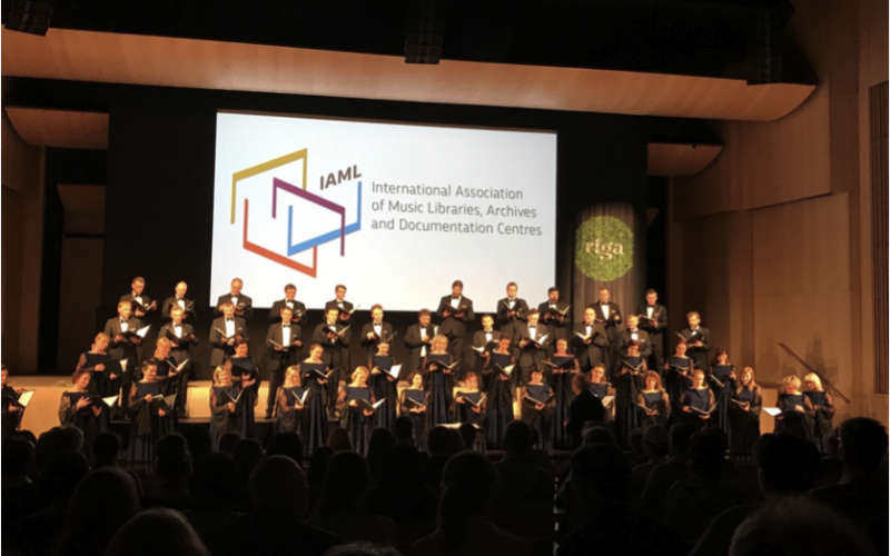 State Choir Latvia. June 19, 2017 (En af aftenerne blev der afholdt en koncert for os af Letlands Statskor i Nationalbiblioteket. Det var nok en af de smukkeste korkoncerter jeg nogensinde lyttet til med bl.a. både ny og gammel musik.